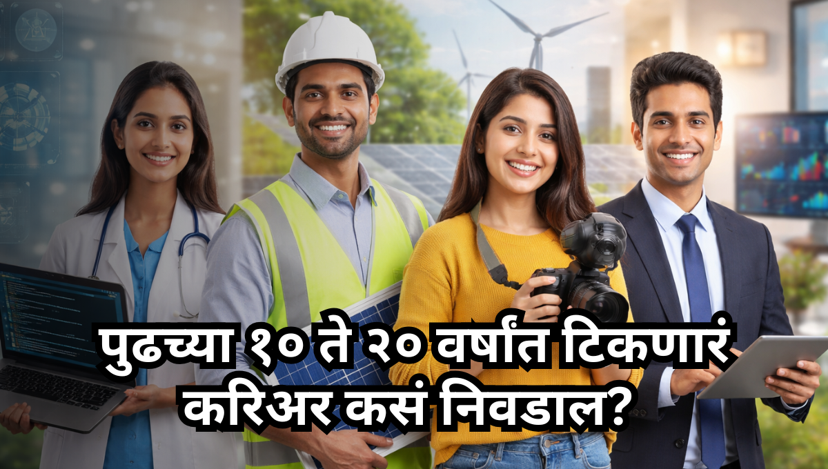 Career in next 10 to 20 years: पुढच्या १० ते २० वर्षांत टिकणारं करिअर कसं निवडाल?