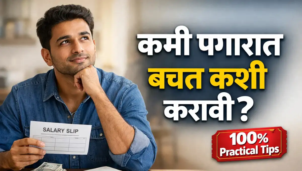 Kami Pagaarat Bachat Kashi Karavi?: कमी पगारात बचत कशी करावी?