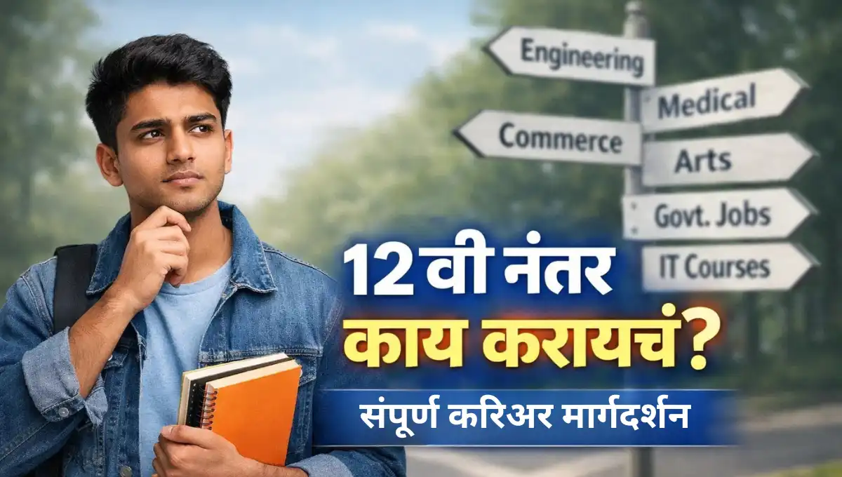 12th Nantar Career Options: १२वी नंतर कोणते करिअर पर्याय आहेत