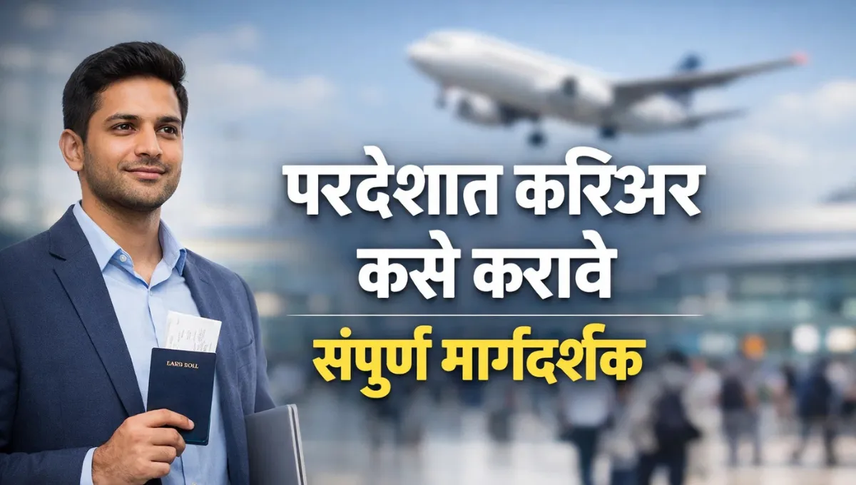 Paradeshat Career Kase Karave: परदेशात करिअर कसे करावे?