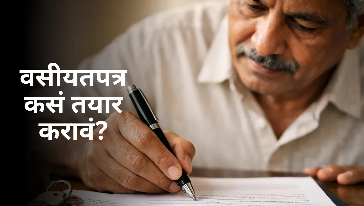 Vasiyatpatra kase tayar karave: वसीयतपत्र कसं तयार करावं?