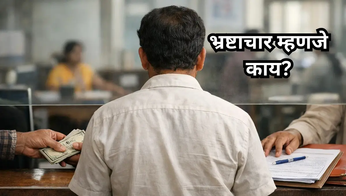 Bhrashtachar Mhanje Kay: भ्रष्टाचार म्हणजे काय?